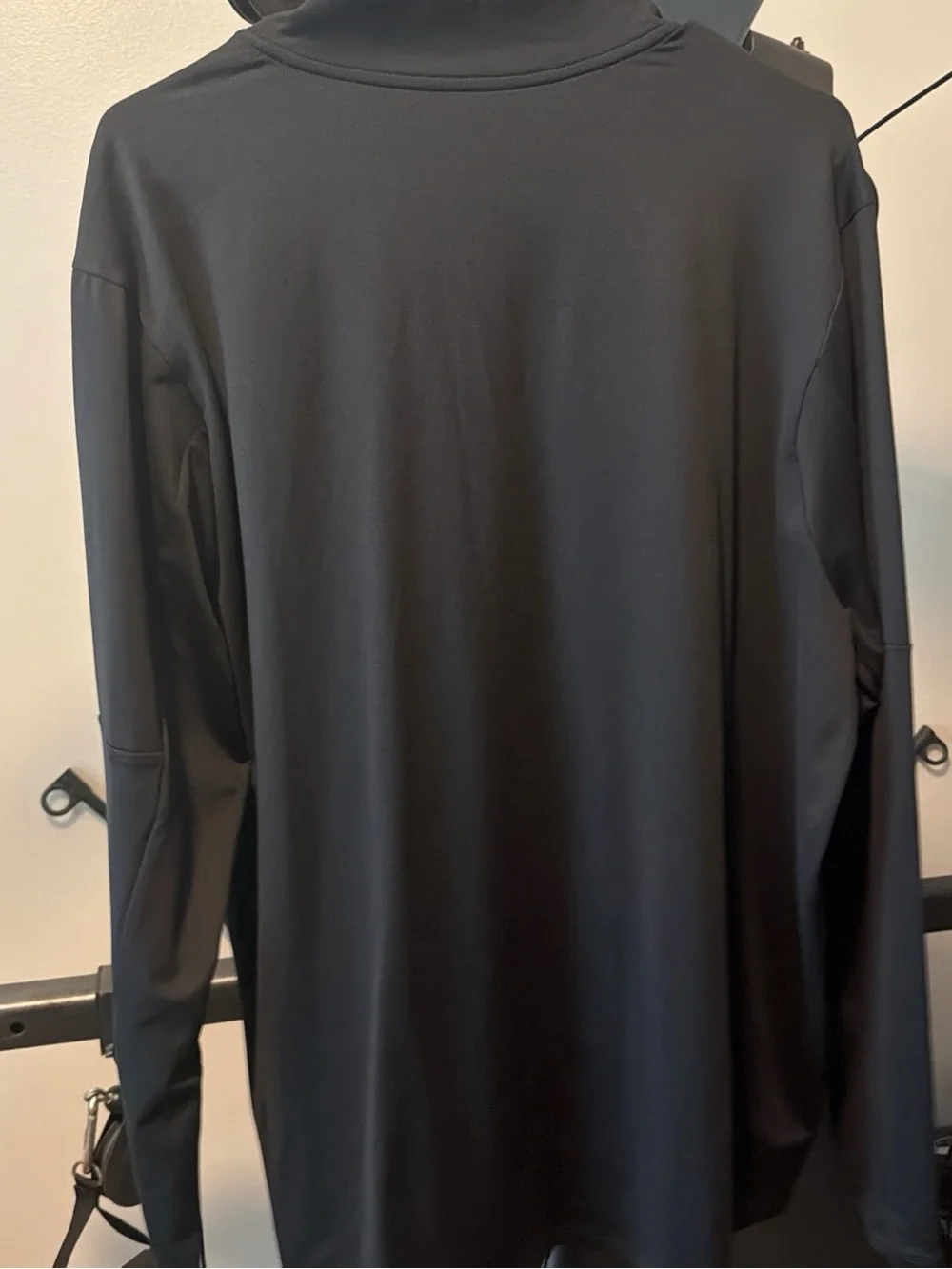 Nike Black Long-Sleeve 1/4 Zip Training Pullover